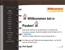 Tablet Screenshot of e-pauker.de